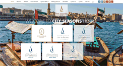 Desktop Screenshot of cityseasonshotels.com